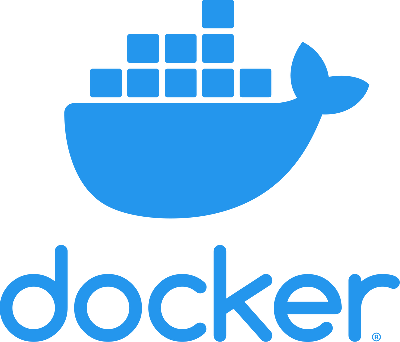 A picture of the docker logo.